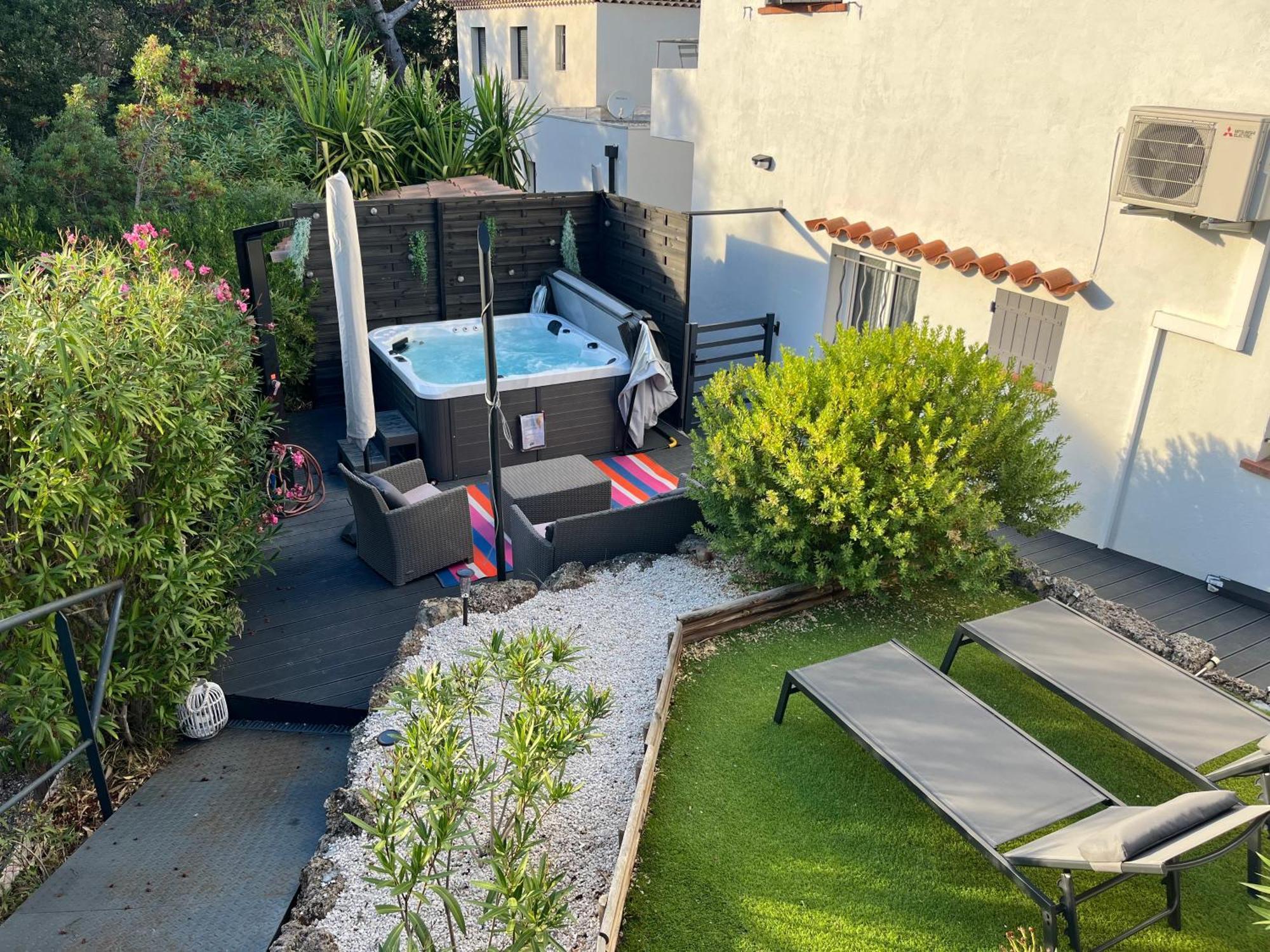Villa Les Mimosas Spa-Jacuzzi Saint-Raphaël المظهر الخارجي الصورة
